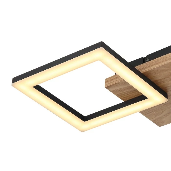 Globo KERRY Deckenleuchte LED Schwarz, 1-flammig 5 Globo KERRY Deckenleuchte LED Schwarz, 1-flammig – Bild 5