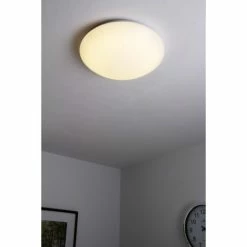 Globo KIRSTEN Deckenleuchte LED Wei&szlig;, 1-flammig -LED Leuchten Verkäufe globo kirsten deckenleuchte 41672 do1 6