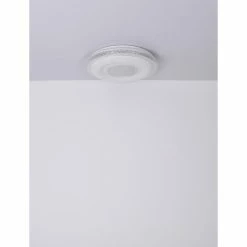 Globo KLEMENS Deckenleuchte LED Wei&szlig;, 1-flammig, Fernbedienung -LED Leuchten Verkäufe globo klemens deckenleuchte 48411 40 8