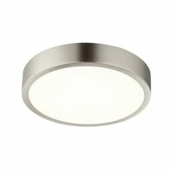 Globo KRULL Deckenleuchte LED Nickel-Matt, 1-flammig