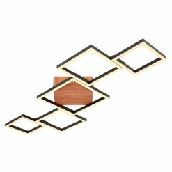 Globo KURIO Deckenleuchte LED Schwarz, 1-flammig -LED Leuchten Verkäufe globo kurio deckenleuchte 67236 40 2