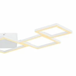 Globo KURIO Deckenleuchte LED Wei&szlig;, 1-flammig -LED Leuchten Verkäufe globo kurio deckenleuchte 67236 40w 4