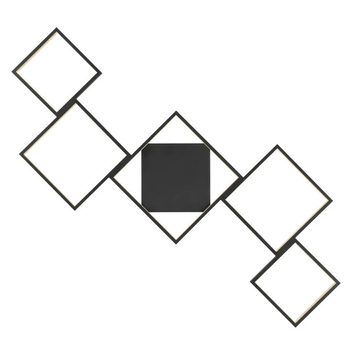 Globo KURIO Deckenleuchte LED Schwarz, 1-flammig, Fernbedienung 4 Globo KURIO Deckenleuchte LED Schwarz, 1-flammig, Fernbedienung – Bild 4