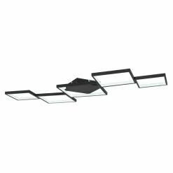 Globo KURIO Deckenleuchte LED Schwarz, 1-flammig, Fernbedienung 15 Globo KURIO Deckenleuchte LED Schwarz, 1-flammig, Fernbedienung -LED Leuchten Verkäufe globo kurio deckenleuchte 67236 58b 6