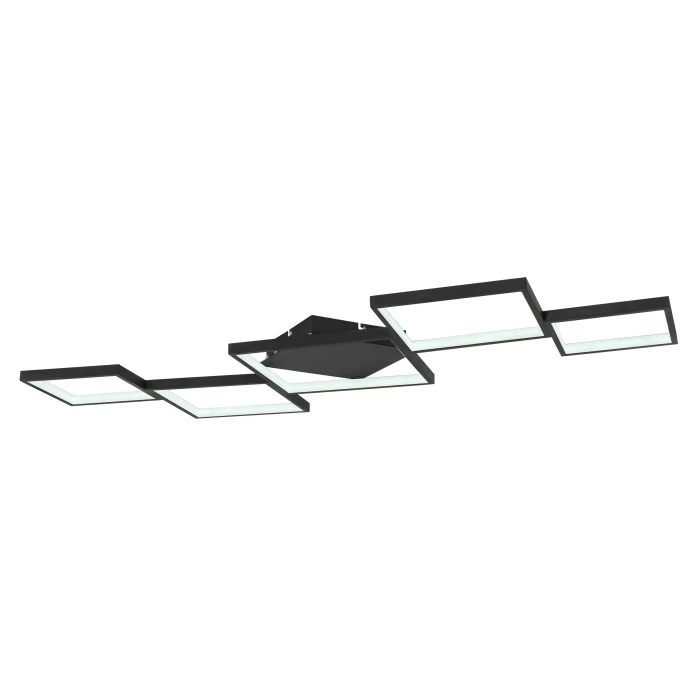 Globo KURIO Deckenleuchte LED Schwarz, 1-flammig, Fernbedienung 7 Globo KURIO Deckenleuchte LED Schwarz, 1-flammig, Fernbedienung – Bild 7