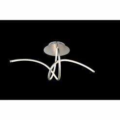 Globo Kyle Deckenleuchte LED Nickel-Matt, 1-flammig -LED Leuchten Verkäufe globo kyle deckenleuchte 67825 30d 3