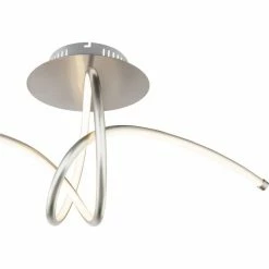 Globo Kyle Deckenleuchte LED Nickel-Matt, 1-flammig -LED Leuchten Verkäufe globo kyle deckenleuchte 67825 30d 4