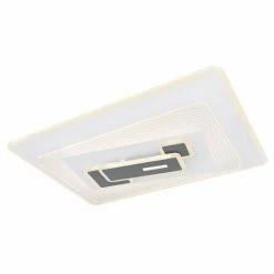 Globo LAMBRUS Deckenleuchte LED Wei&szlig;, 1-flammig