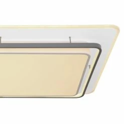 Globo LANZO Deckenleuchte LED Wei&szlig;, 1-flammig -LED Leuchten Verkäufe globo lanzo deckenleuchte 48285 150 3