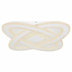 Globo LARIO Deckenleuchte LED Wei&szlig;, 1-flammig -LED Leuchten Verkäufe globo lario deckenleuchte 48287 48 2