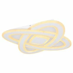 Globo LARIO Deckenleuchte LED Wei&szlig;, 1-flammig -LED Leuchten Verkäufe globo lario deckenleuchte 48287 48 5