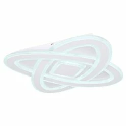 Globo LARIO Deckenleuchte LED Wei&szlig;, 1-flammig -LED Leuchten Verkäufe globo lario deckenleuchte 48287 48 6