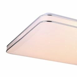 Globo LASSY Deckenleuchte LED Wei&szlig;, 1-flammig, Fernbedienung -LED Leuchten Verkäufe globo lassy deckenleuchte 48406 48sh 4