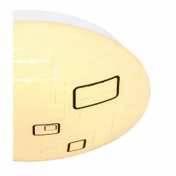 Globo LAVA Deckenleuchte LED Wei&szlig;, 1-flammig -LED Leuchten Verkäufe globo lava deckenleuchte 40479 12 4