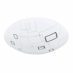 Globo LAVA Deckenleuchte LED Wei&szlig;, 1-flammig -LED Leuchten Verkäufe globo lava deckenleuchte 40479 18 2