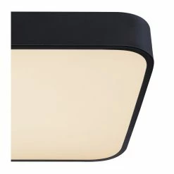 Globo LEANARA Deckenleuchte LED Schwarz, 1-flammig, Fernbedienung -LED Leuchten Verkäufe globo leanara deckenleuchte 41755 36b 2