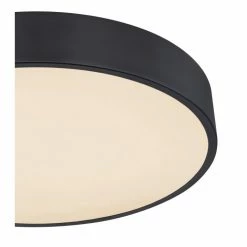 Globo LEANARA Deckenleuchte LED Schwarz, 1-flammig, Fernbedienung -LED Leuchten Verkäufe globo leanara deckenleuchte 41756 36b 2