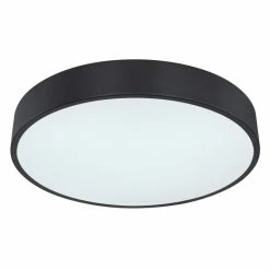 Globo LEANARA Deckenleuchte LED Schwarz, 1-flammig, Fernbedienung -LED Leuchten Verkäufe globo leanara deckenleuchte 41756 36b 4