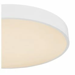Globo LEANARA Deckenleuchte LED Wei&szlig;, 1-flammig, Fernbedienung -LED Leuchten Verkäufe globo leanara deckenleuchte 41756 48w 2