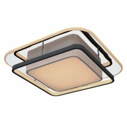 Globo LEOLA Deckenleuchte LED Wei&szlig;, 1-flammig -LED Leuchten Verkäufe globo leola deckenleuchte 48017 60 6