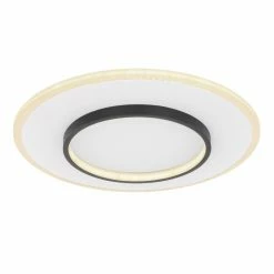 Globo LIMA Deckenpanel LED Wei&szlig;, 1-flammig, Fernbedienung