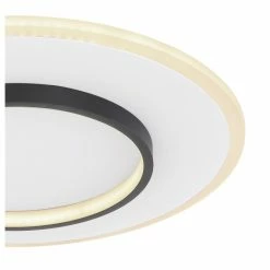 Globo LIMA Deckenpanel LED Wei&szlig;, 1-flammig, Fernbedienung -LED Leuchten Verkäufe globo lima deckenpanel 48273 40 3