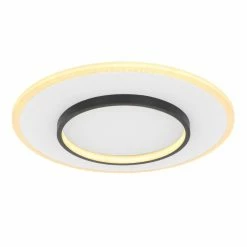 Globo LIMA Deckenpanel LED Wei&szlig;, 1-flammig, Fernbedienung -LED Leuchten Verkäufe globo lima deckenpanel 48273 40 4