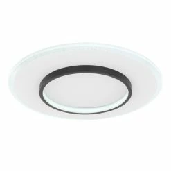 Globo LIMA Deckenpanel LED Wei&szlig;, 1-flammig, Fernbedienung -LED Leuchten Verkäufe globo lima deckenpanel 48273 40 5