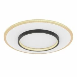 Globo LIMA Deckenpanel LED Wei&szlig;, 1-flammig, Fernbedienung -LED Leuchten Verkäufe globo lima deckenpanel 48273 40 6