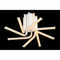 Globo LINCOLN Deckenleuchte LED Wei&szlig;, 1-flammig -LED Leuchten Verkäufe globo lincoln deckenleuchte 67123 32 3