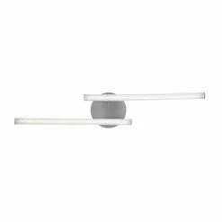 Globo LONG Deckenleuchte LED Nickel-Matt, 1-flammig -LED Leuchten Verkäufe globo long deckenleuchte 67098 12 3