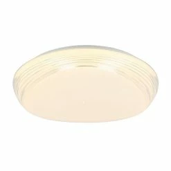 Globo LUCAS Deckenleuchte LED Wei&szlig;, 1-flammig