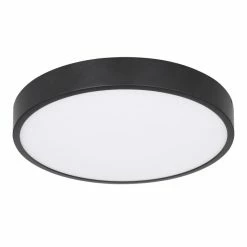 Globo LUCENA Deckenleuchte LED Schwarz, 1-flammig