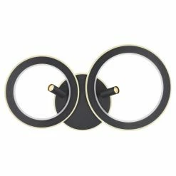 Globo MARIAN Deckenleuchte LED Schwarz, 1-flammig, Fernbedienung, Farbwechsler -LED Leuchten Verkäufe globo marian deckenleuchte 67304d2 3