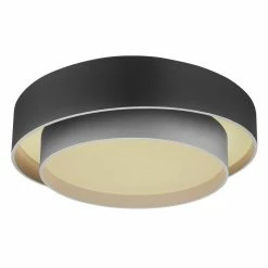 Globo NORBERT Deckenleuchte LED Schwarz, 1-flammig, Fernbedienung 12 Globo NORBERT Deckenleuchte LED Schwarz, 1-flammig, Fernbedienung -LED Leuchten Verkäufe globo norbert deckenleuchte 41761 48 5