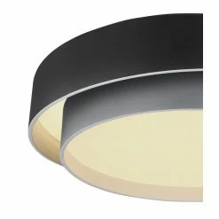 Globo NORBERT Deckenleuchte LED Schwarz, 1-flammig, Fernbedienung 9 Globo NORBERT Deckenleuchte LED Schwarz, 1-flammig, Fernbedienung -LED Leuchten Verkäufe globo norbert deckenleuchte 41761 58 2