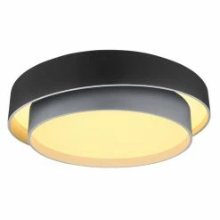 Globo NORBERT Deckenleuchte LED Schwarz, 1-flammig, Fernbedienung 10 Globo NORBERT Deckenleuchte LED Schwarz, 1-flammig, Fernbedienung -LED Leuchten Verkäufe globo norbert deckenleuchte 41761 58 3