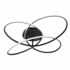 Globo PANDA Deckenleuchte LED Schwarz, Weiß, 1-flammig, Fernbedienung 9 Globo PANDA Deckenleuchte LED Schwarz, Weiß, 1-flammig, Fernbedienung -LED Leuchten Verkäufe globo panda deckenleuchte 67201s 60 3