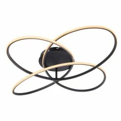 Globo PANDA Deckenleuchte LED Schwarz, Weiß, 1-flammig, Fernbedienung 10 Globo PANDA Deckenleuchte LED Schwarz, Weiß, 1-flammig, Fernbedienung -LED Leuchten Verkäufe globo panda deckenleuchte 67201s 60 4