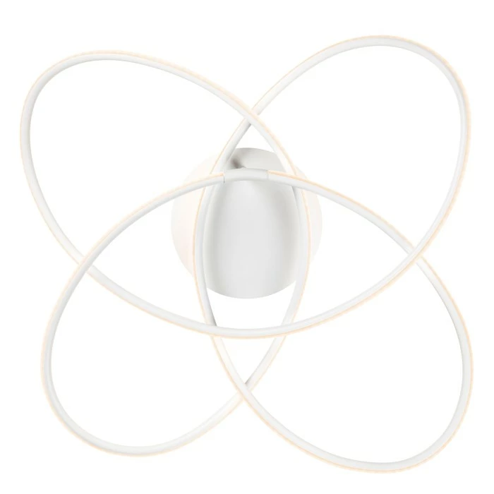 Globo PANDA Deckenleuchte LED Weiß, 1-flammig, Fernbedienung 3 Globo PANDA Deckenleuchte LED Weiß, 1-flammig, Fernbedienung – Bild 3