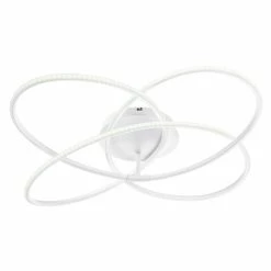 Globo PANDA Deckenleuchte LED Weiß, 1-flammig, Fernbedienung 11 Globo PANDA Deckenleuchte LED Weiß, 1-flammig, Fernbedienung -LED Leuchten Verkäufe globo panda deckenleuchte 67201w 60 4