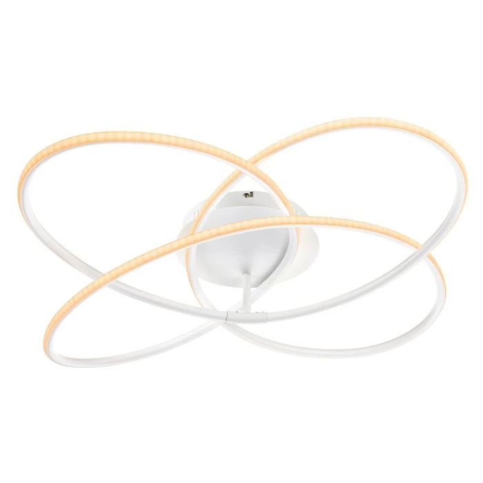 Globo PANDA Deckenleuchte LED Weiß, 1-flammig, Fernbedienung 6 Globo PANDA Deckenleuchte LED Weiß, 1-flammig, Fernbedienung – Bild 6