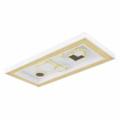 Globo RABEA Deckenleuchte LED Weiß, 1-flammig, Fernbedienung 14 Globo RABEA Deckenleuchte LED Weiß, 1-flammig, Fernbedienung -LED Leuchten Verkäufe globo rabea deckenleuchte 48289 36 6