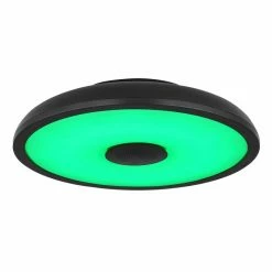 Globo RAFFY Deckenleuchte LED Schwarz, Weiß, 1-flammig, Fernbedienung, Farbwechsler 14 Globo RAFFY Deckenleuchte LED Schwarz, Weiß, 1-flammig, Fernbedienung, Farbwechsler -LED Leuchten Verkäufe globo raffy deckenleuchte 41366b 3