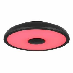 Globo RAFFY Deckenleuchte LED Schwarz, Weiß, 1-flammig, Fernbedienung, Farbwechsler 15 Globo RAFFY Deckenleuchte LED Schwarz, Weiß, 1-flammig, Fernbedienung, Farbwechsler -LED Leuchten Verkäufe globo raffy deckenleuchte 41366b 4