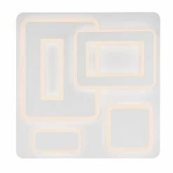 Globo RAVIVA Deckenleuchte LED Weiß, 1-flammig 12 Globo RAVIVA Deckenleuchte LED Weiß, 1-flammig -LED Leuchten Verkäufe globo raviva deckenleuchte 48356 52 3