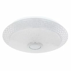 Globo RONJA Deckenleuchte LED Weiß, 1-flammig, Fernbedienung -LED Leuchten Verkäufe globo ronja deckenleuchte 41314 24lip 2