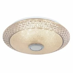 Globo RONJA Deckenleuchte LED Weiß, 1-flammig, Fernbedienung -LED Leuchten Verkäufe globo ronja deckenleuchte 41314 24lip 7