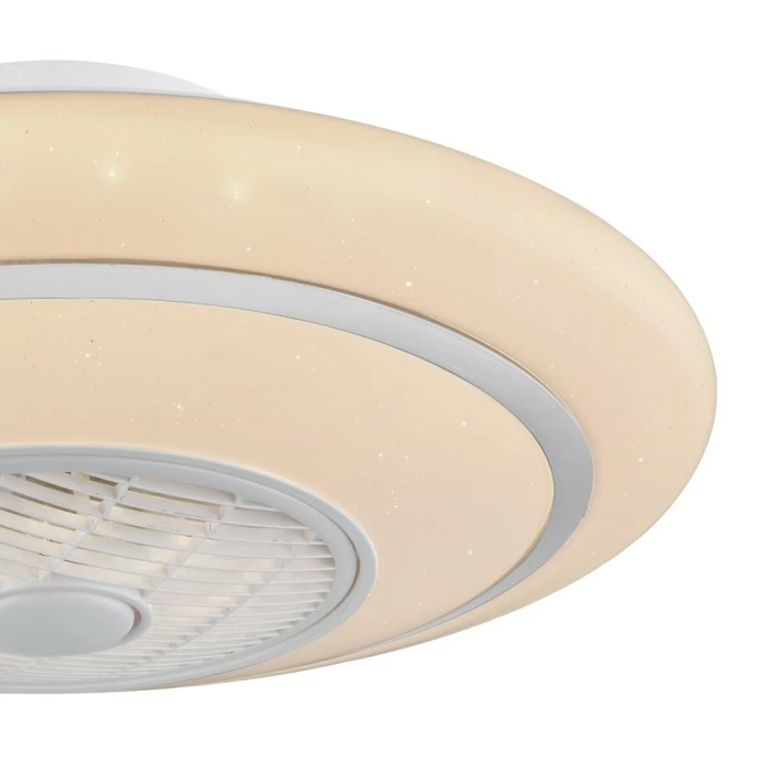 Globo ROSARIO Deckenventilator LED Weiß, 1-flammig, Fernbedienung, Farbwechsler 4 Globo ROSARIO Deckenventilator LED Weiß, 1-flammig, Fernbedienung, Farbwechsler – Bild 4