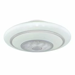 Globo ROSARIO Deckenventilator LED Weiß, 1-flammig, Fernbedienung, Farbwechsler 12 Globo ROSARIO Deckenventilator LED Weiß, 1-flammig, Fernbedienung, Farbwechsler -LED Leuchten Verkäufe globo rosario deckenventilator 03618 5